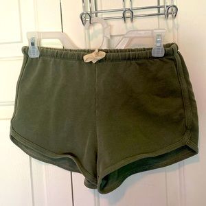 American Apparel Shorts S Green / Army Green / Green Grey